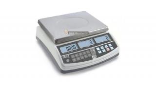 KERN CPB 15K0.2N (15kg/0,0002kg) darabszámláló digitális asztali mérleg, RS232 port, opcionális akkumulátor
