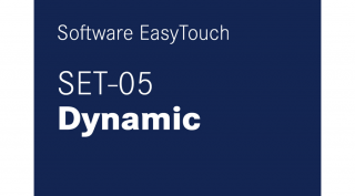 KERN EasyTouch SET-05 dinamikus mérés program (például kisállatokhoz) KERN IoT Line mérlegekhez