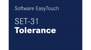KERN EasyTouch SET-31 ellenőrző mérés program KERN IoT Line mérlegekhez