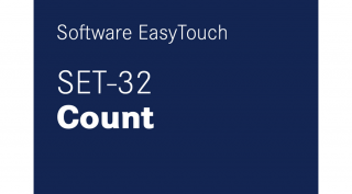 KERN EasyTouch SET-32 darabszámláló mérés program KERN IoT Line mérlegekhez