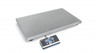 KERN EOB 150K50XL (150kg/0,05kg) 950x500 mm rozsdamentes acél platform- csomagmérleg darabszámláló, kisállatmérő funkcióval 2évG