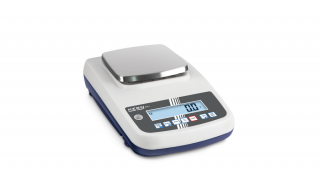 KERN EWJ 6000-1M (6000g/0,1g) digitális precíziós asztali mérleg, automata belső kalibrálás, RS232, USB, sok funkció, hitelesíthető