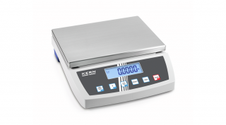 KERN FKB 16K0.1 (16kg/0,0001 kg) 340×240 mm mérőfelületű, robusztus felépítésű, sok funkciós, IoT ready, Ipar 4.0 digitális asztali mérleg