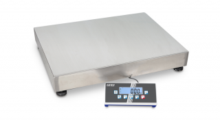 KERN IOC 600K-1M (300/600kg/0,1/0,2kg) 800x600mm robusztus, IP65, RS-232, Ipar 4.0, rozsdamentes acél platformmérleg sok funkcióval, opcionális akkumulátor, hitelesíthető