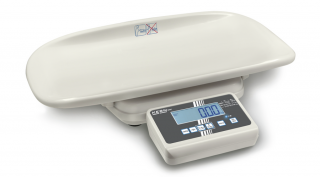 KERN MBC 20K10EM gyógyászati bébimérleg sok funkcióval, 20 kg-os méréshatár, 0,01 kg-osztás, hitelesíthető