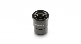 KERN OZB-A4635 HWF 10 x /d=20 mm mikroszkóp szemlencse az OZL 46 családhoz 0,1 mm skálával