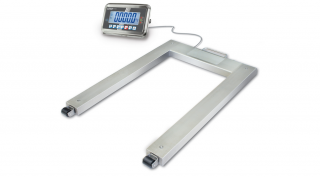 KERN UFN 600K200IPM (600kg/0,2kg) IP67 1190x840x90mm mobil rozsdamentes acél raklapmérleg 3évG