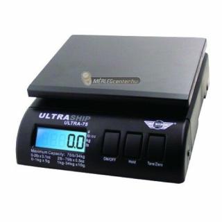 MyWeigh UltraShip-55 (25kg/2g) posta-, levél- és csomagmérleg adapterrel