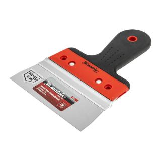 150mm vékony pengéjű homlokzati spatulya rozsdamentes acél penge