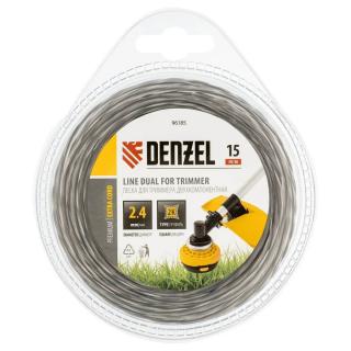 2.4 mm x 15 m extra erős csavart négyzet profil fűkasza damíl