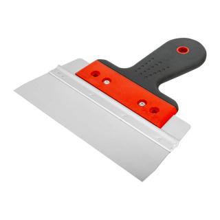200mm vékony pengéjű homlokzati spatulya rozsdamentes acél penge