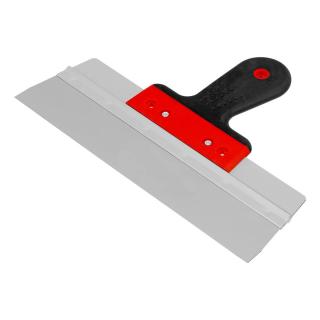 300mm vékony pengéjű homlokzati spatulya rozsdamentes acél penge