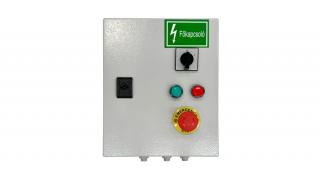 Elektromos Kapcsolószekrény frekvenciaváltóval szállítópályákhoz és meghajtásokhoz 230/400V max. 16A