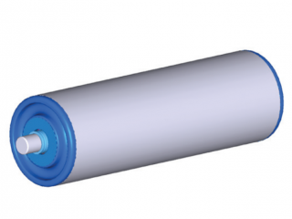 Görgő 50 mm palástátmérővel (T13) Beépítési méret 400 mm, Műanyag