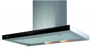 CATA LEGEND 900 XGBK Inox/fekete fali kürtős páraelszívó nyomógombokkal 90cm A+ - SAJÁT KÉSZLET - UTOLSÓ BEMUTATÓTERMI DARAB!
