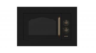 GORENJE BM235CLB beépíthető rusztikus mikrohullámú sütő SAJÁT KÉSZLET 1 DB - BEMUTATÓTERMÉK 1 DB!
