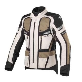 Motoros túrakabát, CLOVER DAKAR-2, homok-szürke