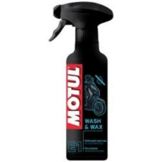 MOTUL E1 száraz tisztító spray Wash  Wax 400ml