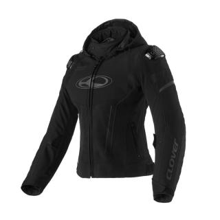 Női vízálló motoros dzseki thermobéléssel, CLOVER Rainblade-3 Wp Lady, fekete