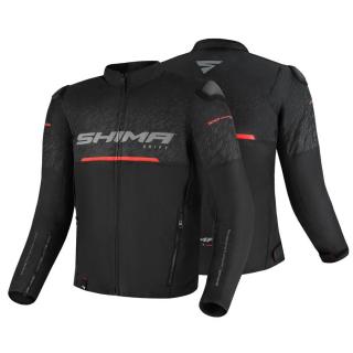 Nyári motoros dzseki, Shima DRIFT,  fekete