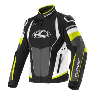 Nyári motoros dzseki thermobéléssel, CLOVER Airblade-5, fekete-sárga