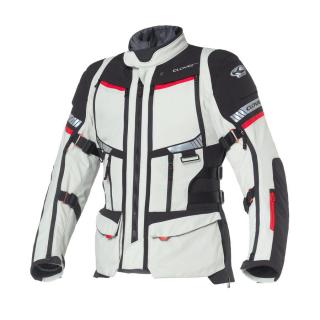 Túramotoros kabát, CLOVER GTS-5 WP, szürke-fekete