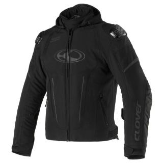 Vízálló motoros dzseki thermobéléssel, CLOVER Rainblade-3 WP, fekete