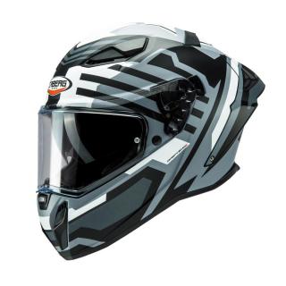 Zárt bukósisak, CABERG Drift Evo II, Horizon matt szürke-fekete-fehér