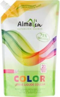 AlmaWin Color Öko folyékony mosószer koncentrátum színes ruhákhoz hársfavirág kivonattal - 20 mosásra (1500 ml)