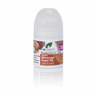 Dr. Organic Alumíniummentes golyós dezodor marokkói bio argánolajjal (50 ml)