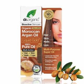 Dr. Organic Bio marokkói argánolaj folyékony arany 100% (50 ml)