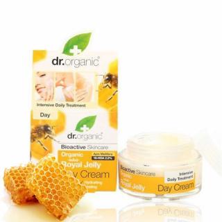 Dr. Organic Bio méhpempő öregedésgátló nappali arckrém (50 ml)