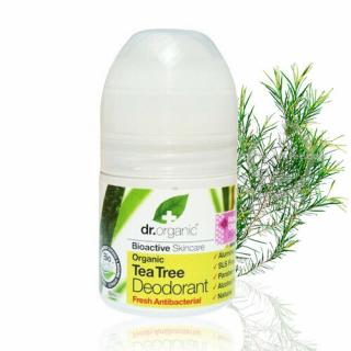 Dr. Organic Bio teafaolaj golyós dezodor (50 ml)