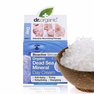 Dr. Organic Bio természetes Holt-tenger nappali arcápoló (50 ml)