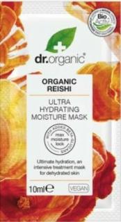 Dr. Organic Ultra hidratáló arcmaszk bio Reishi gombával (10 ml)