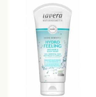 lavera Basis sensitive tusfürdő és sampon 2in1 Hydro Feeling VEGÁN (200 ml)