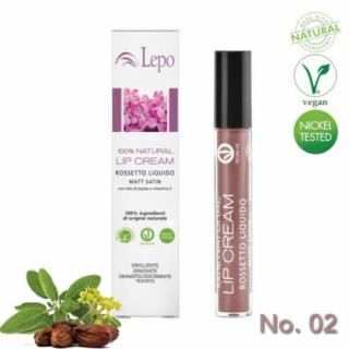 Lepo Természetes krémrúzs No.02 intenzív rózsa (5 ml)