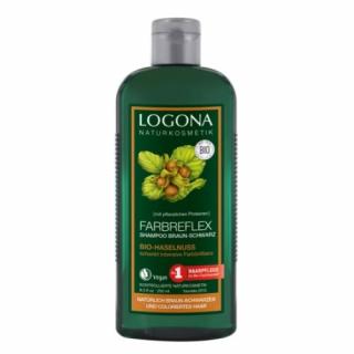 Logona színmegörző sampon - barna, fekete hajra (250 ml)