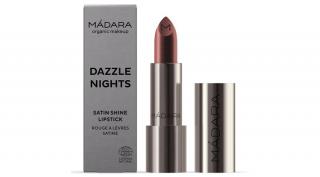MÁDARA Dazzle Nights Szatén fényű krémes ajakrúzs - Rust (3,8 g)