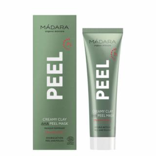 Mádara PEEL Creamy Clay AHA Tisztító-Hámlasztó arcmaszk (60 ml)