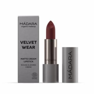 Mádara Velvet Wear Matt krémes ajakrúzs - dark nude (3,8 g)