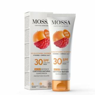 Mossa 365 napos védelem - minősített natúr fényvédő arcra (50 ml)