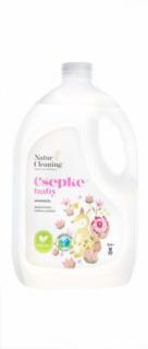 NaturCleaning Csepke baby hipoallergén mosógél - babapúder (4 l)