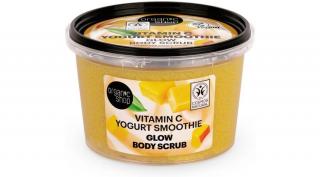 Organic Shop Jogurt Smoothie ragyogást adó testradír C-vitaminnal (250 ml)