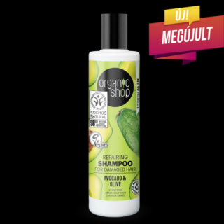 Organic Shop Regeneráló sampon - olíva, avokádó (280 ml)