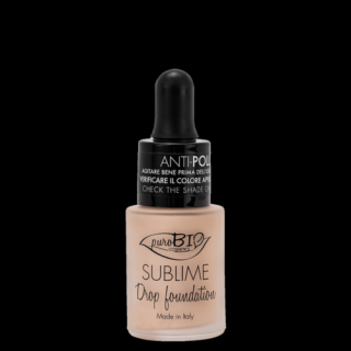 puroBIO Sublime Drop folyékony alapozó Nr.00 (15 ml)