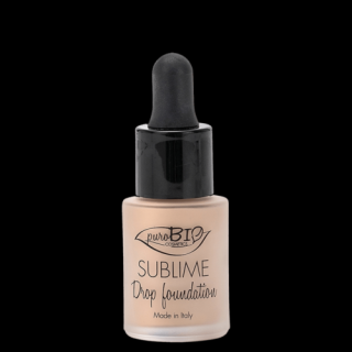 puroBIO Sublime Drop folyékony alapozó Nr.02 (15 ml)