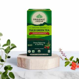 Tulsi filteres tea - Tulsi gránátalmás zöld tea (25 db)