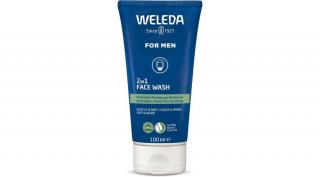 Weleda 2in1 frissítő arclemosó férfiaknak arcra és szakállra (100 ml)