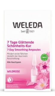 Weleda 30+ Vadrózsa bőrsimító 7 napos szépítő ampullakúra (7 × 0,8 ml)